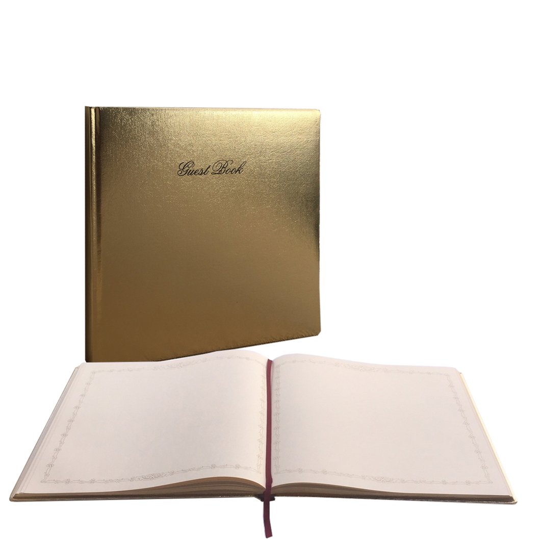 GOLD Book PU 100gsm Gilded 100sh 29x29cm Gold