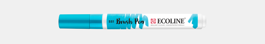 ECOLINE BRUSHPEN SKY BLUE LT Thumbnail