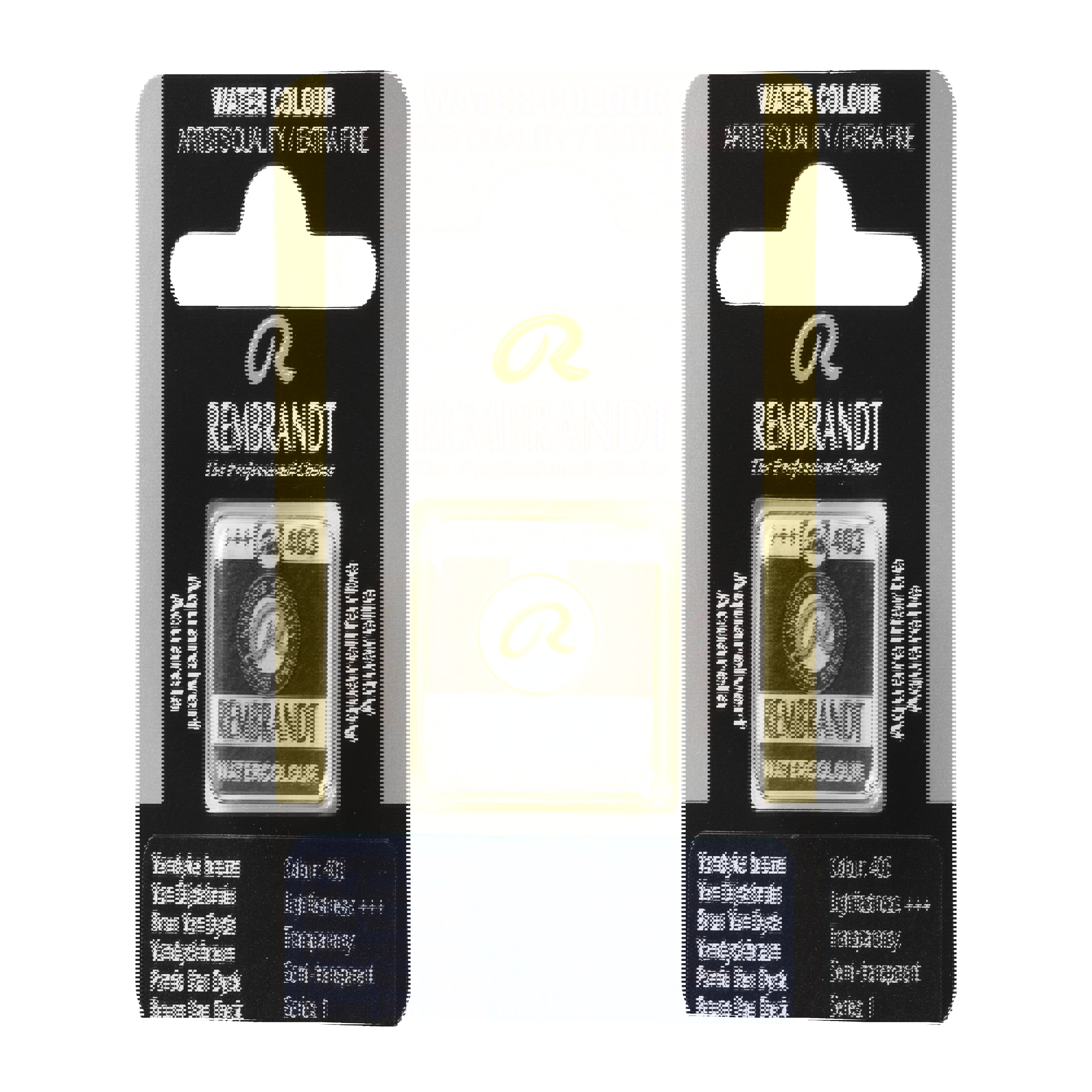 Rembrandt Watercolour Pan B Vandyke Brown 1 piece