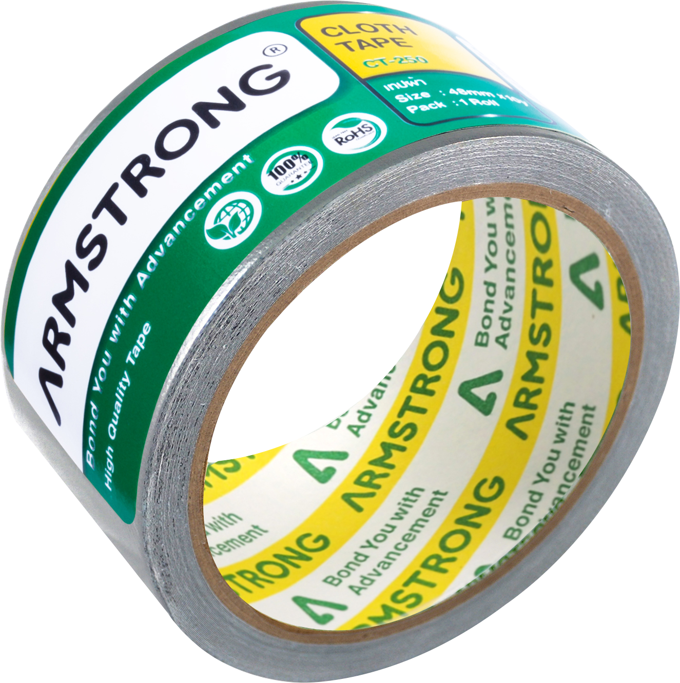 Cloth Tape 70 Mesh 230Mic. 48mmx25Y Bronze(Silver) Thumbnail