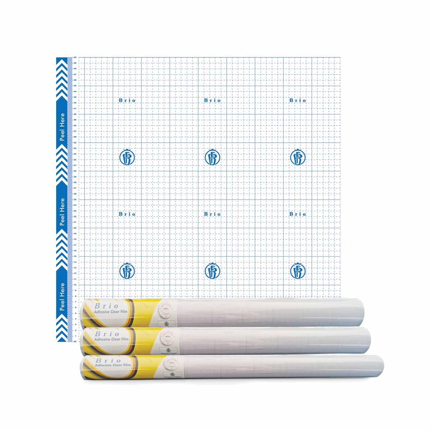 BRIO Adhesive Roll 80 mic 45cm x 20m