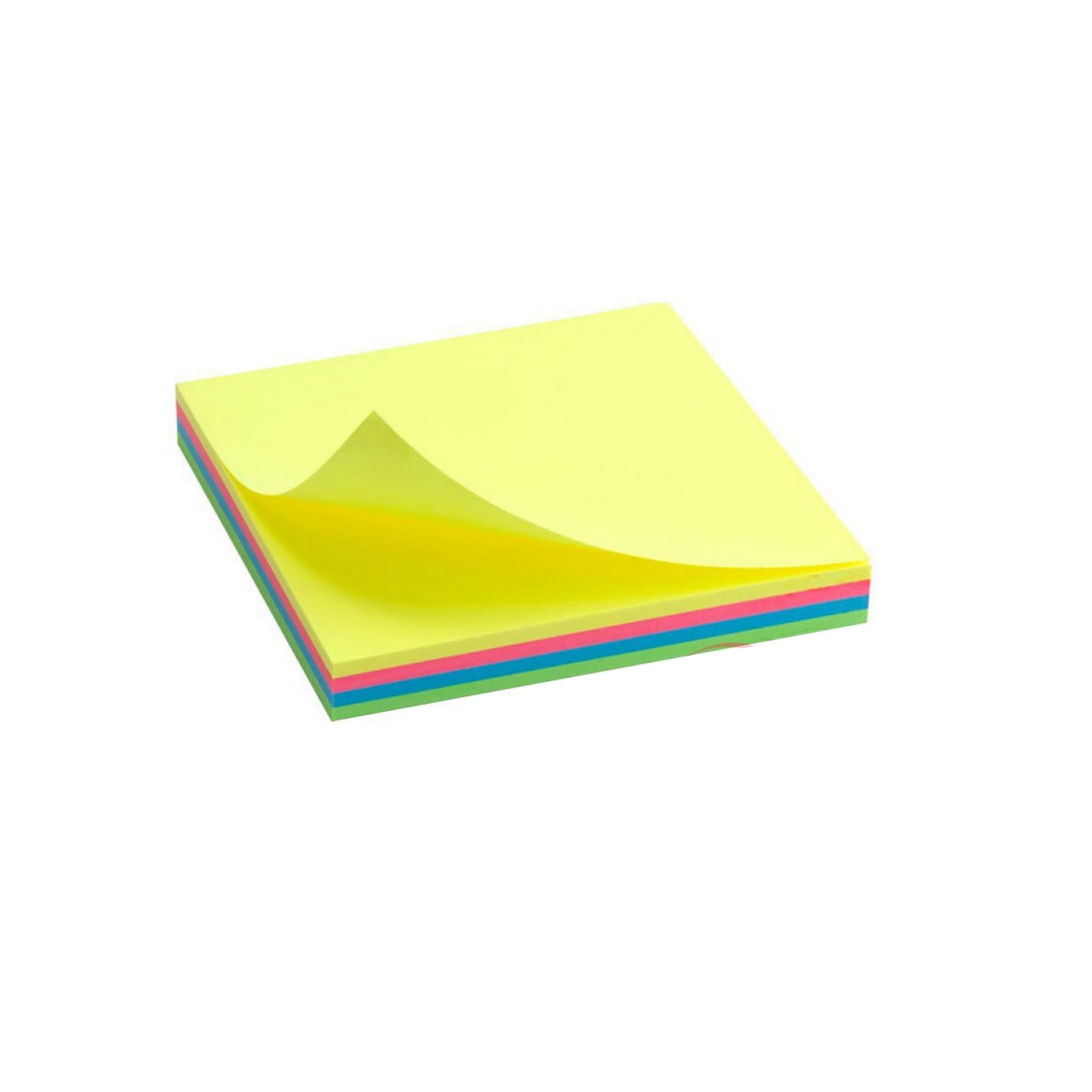 Sticky notes 5colors 100sh, 75x75mm, Neon colors