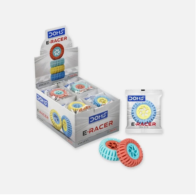 DOMS E-Racer Eraser in a Jar