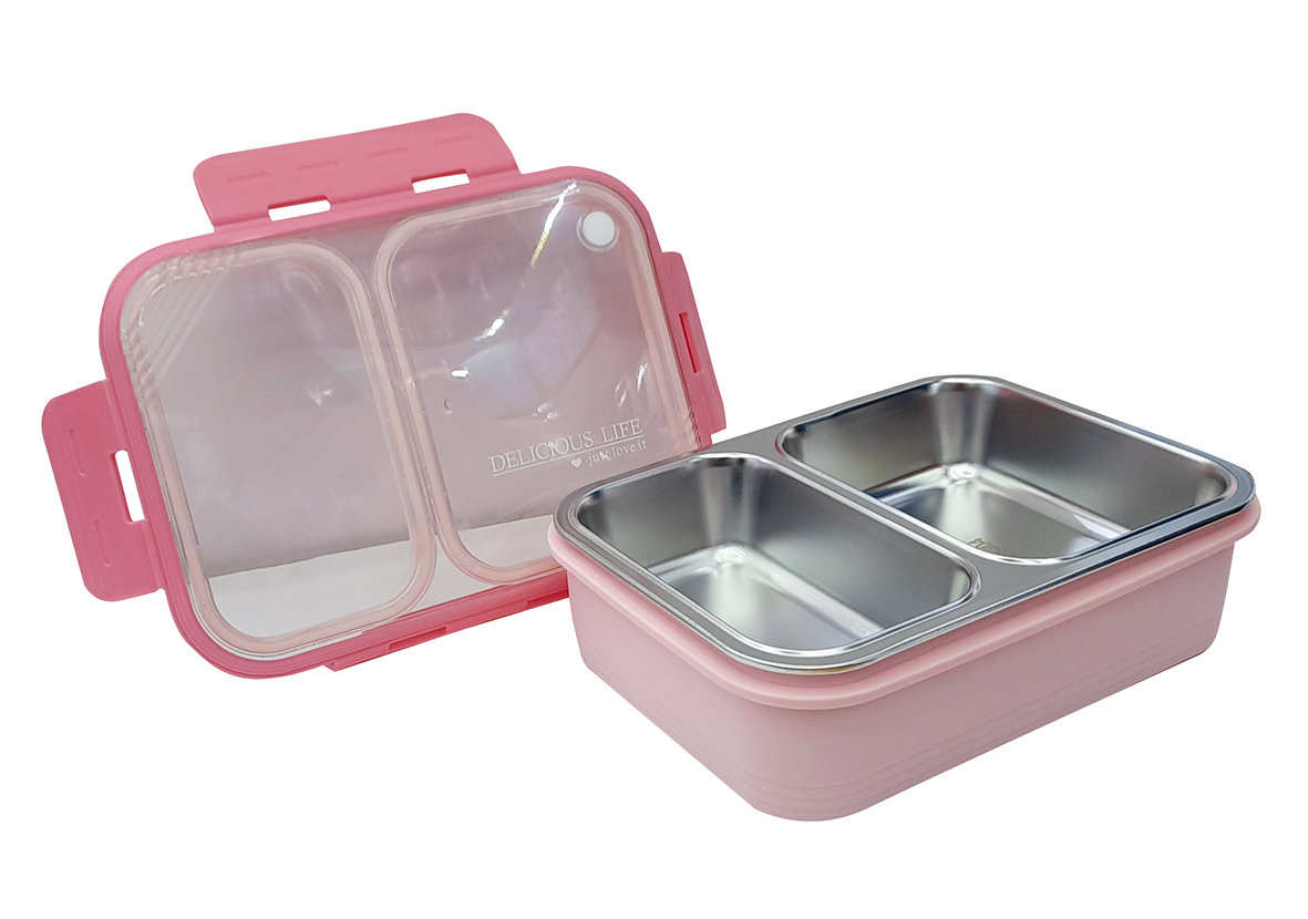 Lunch Box Stainless 22 x 16 x 7cm 4colors