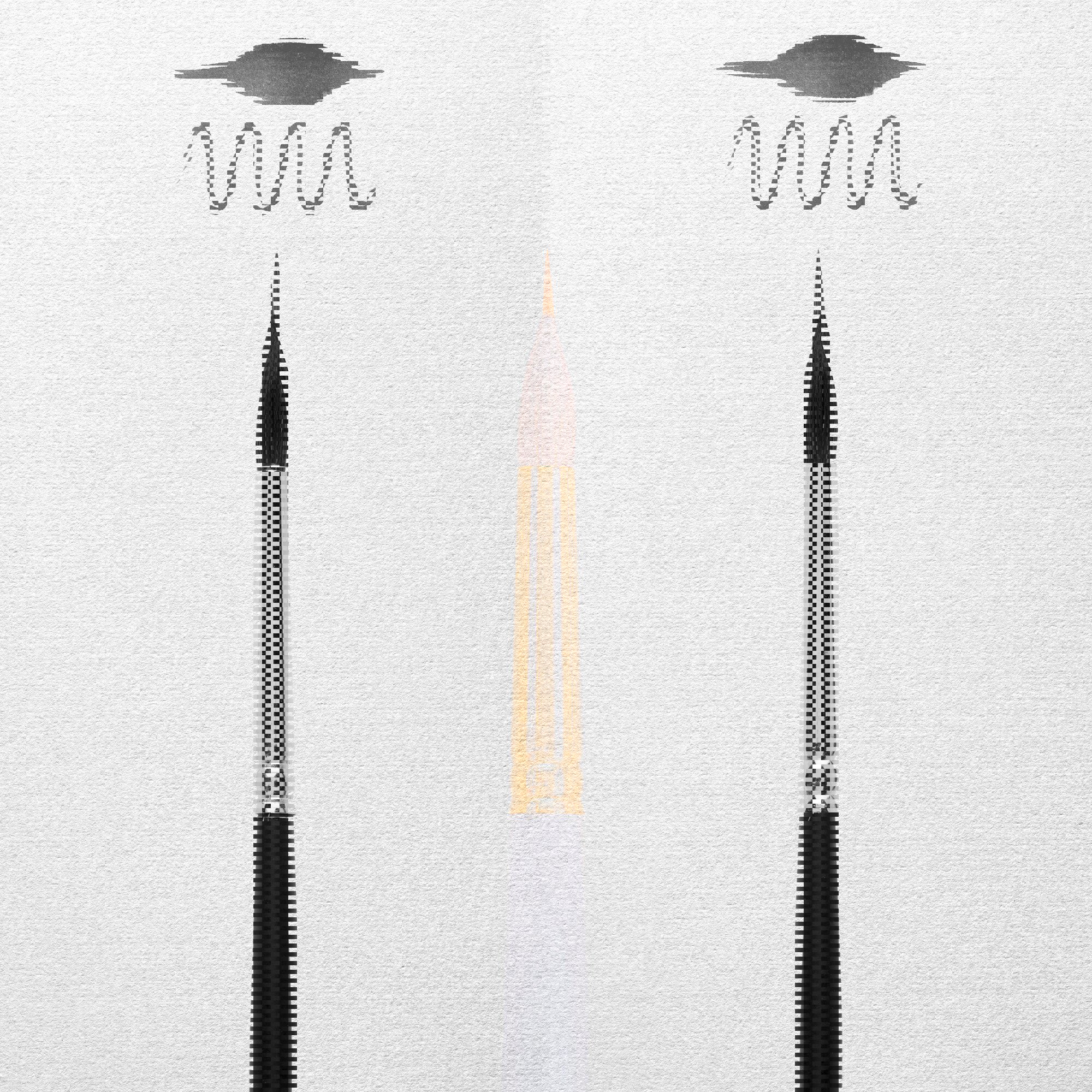 Rembrandt Watercolour Brush Series 107 series 107 no. 10 1 piece