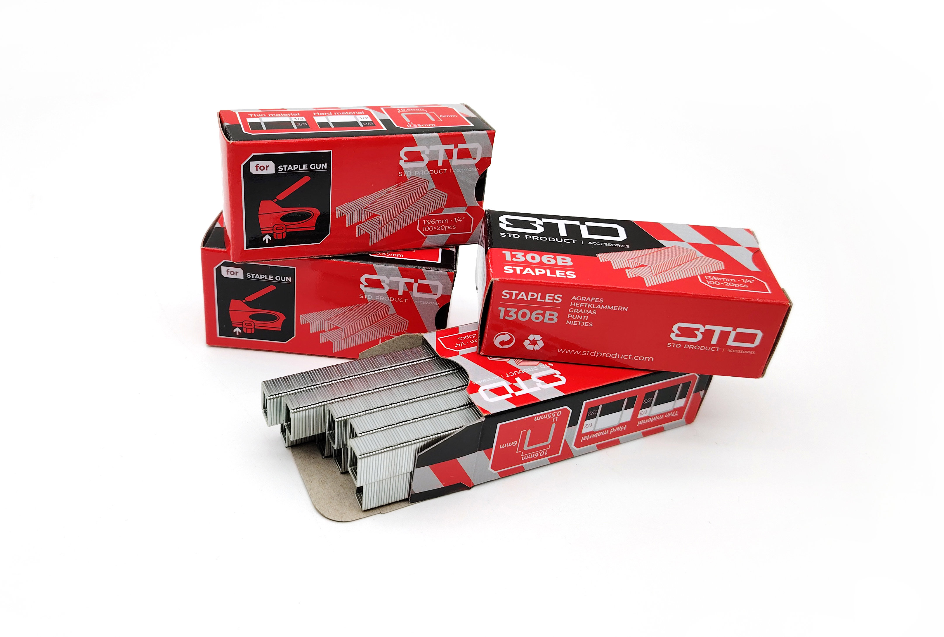 STD Staples H.Duty No. 13/06 (100x20 =2000 Pcs)