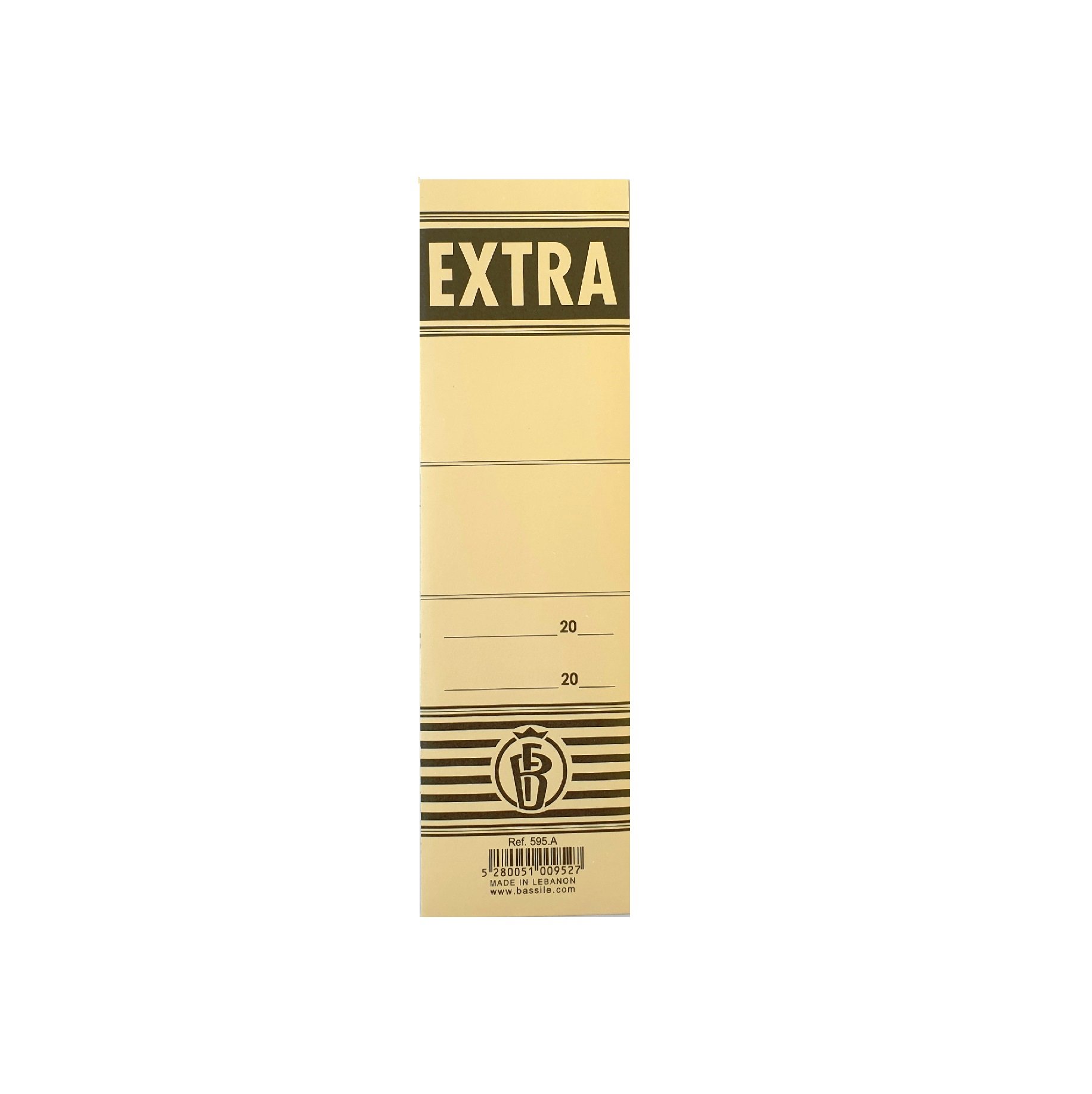 Spine label Self-Adhesive for Letter-file EXTRA595