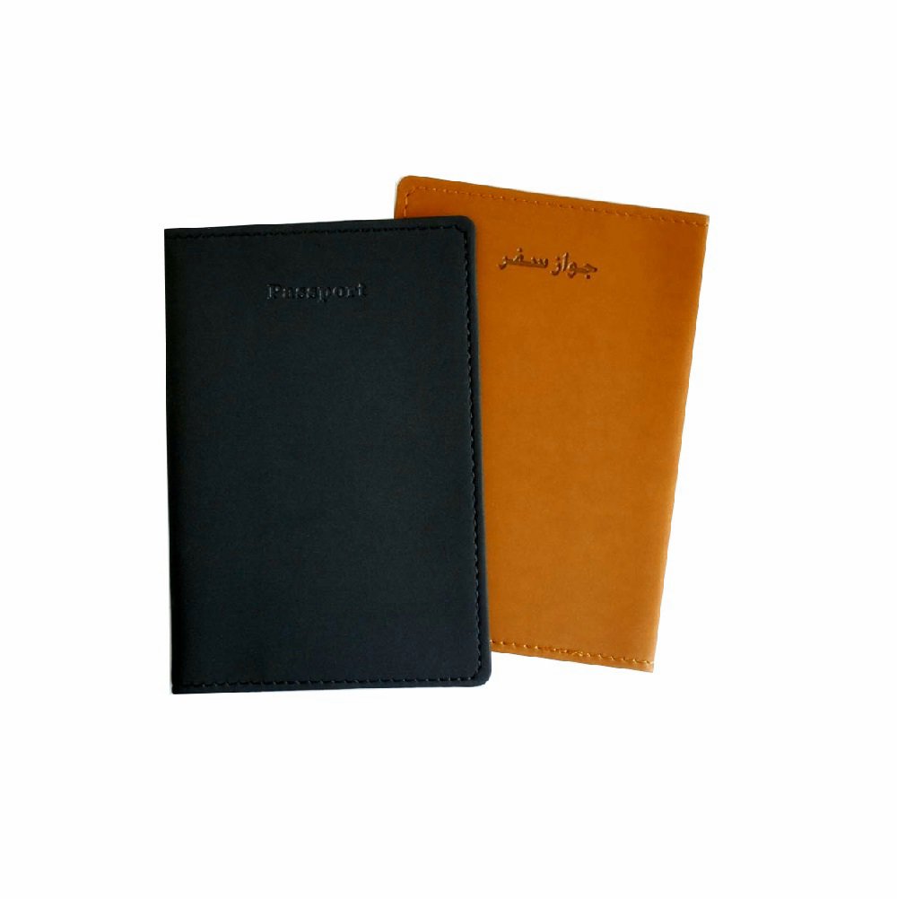 Passport Cover- High Touch PU- 13.5x19cm-Black