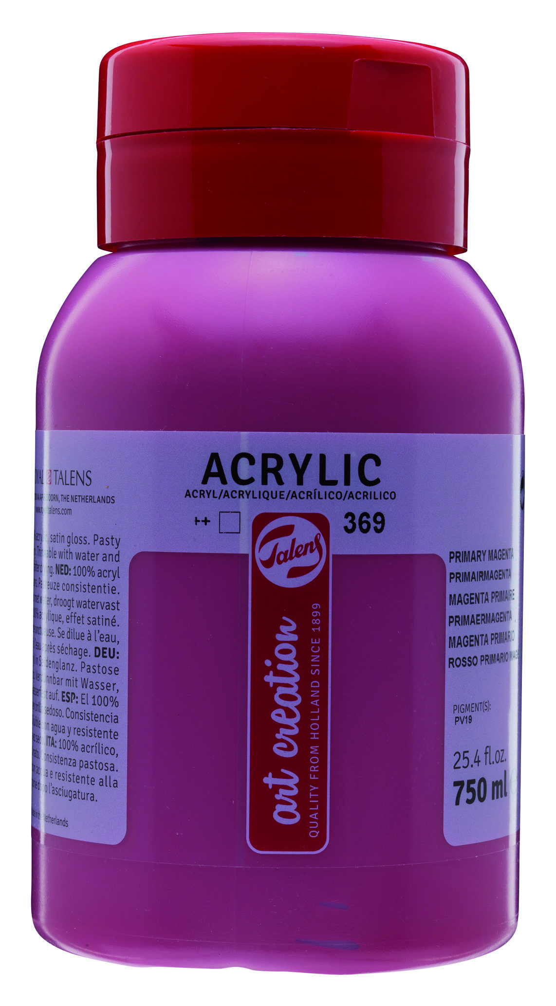 TAC ACRYL 750ML PRIM.MAGENTA