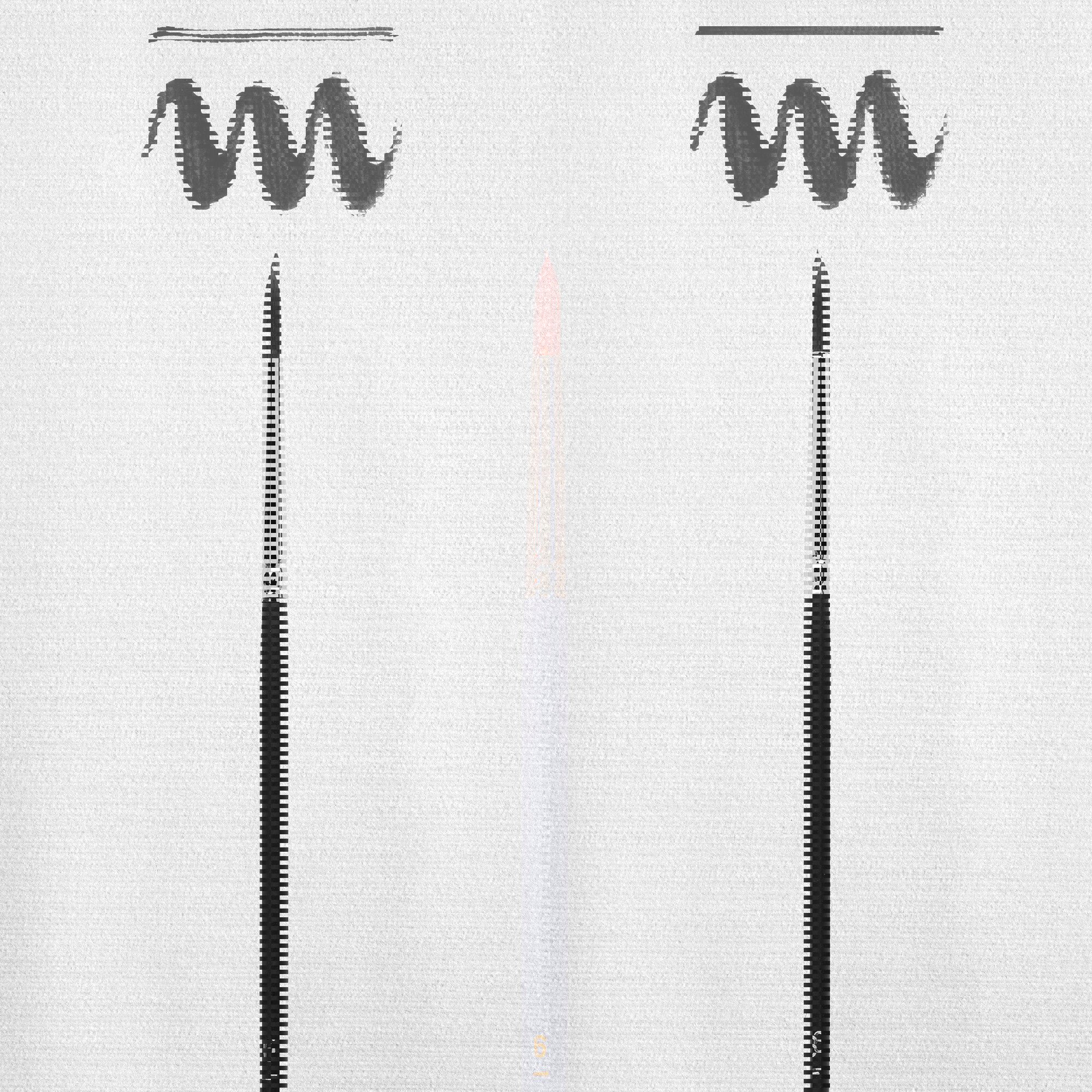 Rembrandt Oil & Acrylic Brush Serie 291 series 291 no. 6 1 piece