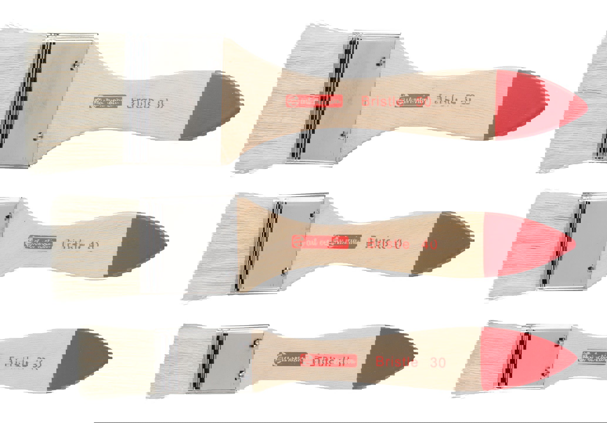 Talens Art Creation Oil & acrylic brush set hog bristle | 3 spalter brushes Multicolour 3 splater brushes