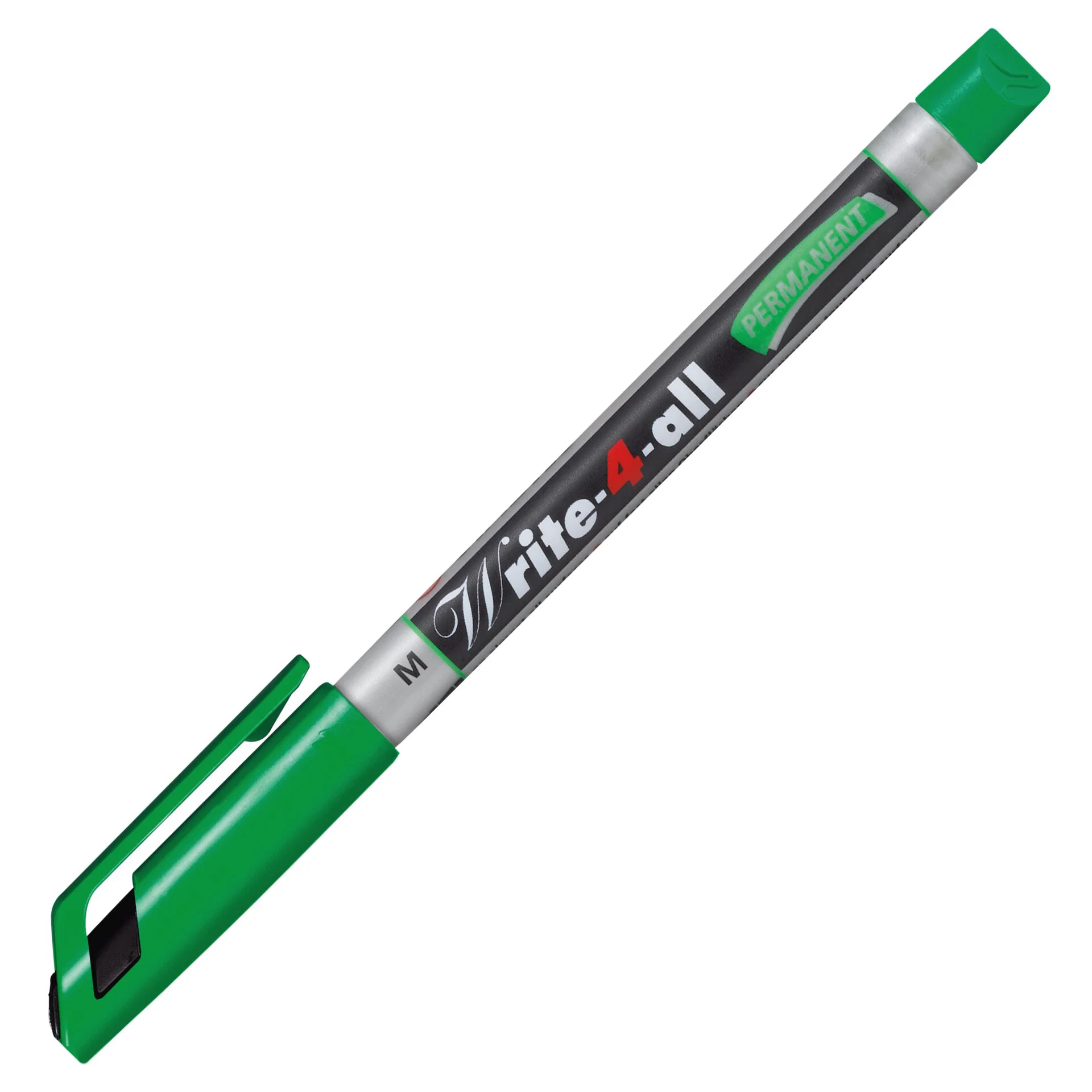 STABILO Write-4-all Permanent Marker medium (M), green, 1.0 mm Thumbnail