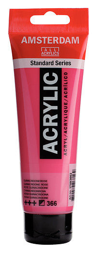 Amsterdam Standard Series Acrylic Tube 120 ml Quinacridone Rose
