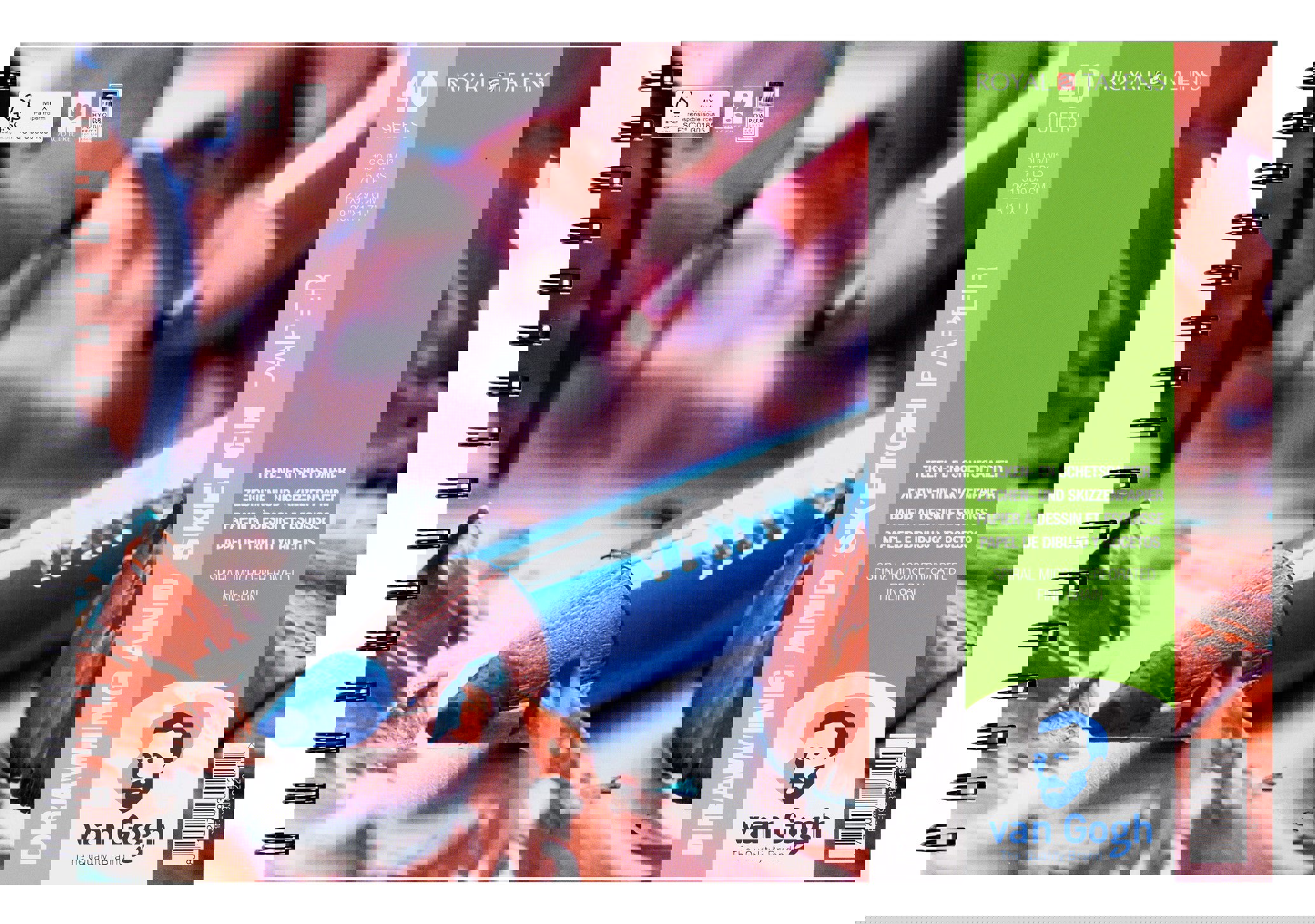 Van Gogh Paper Sketch paper 29.7 x 21 cm