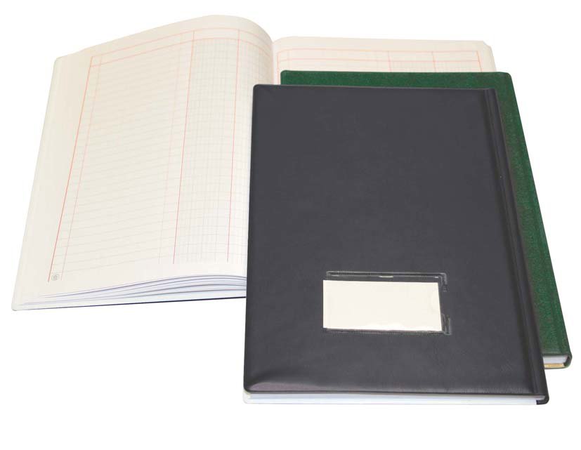 Office book PVC Cov 2columns 96sh B5