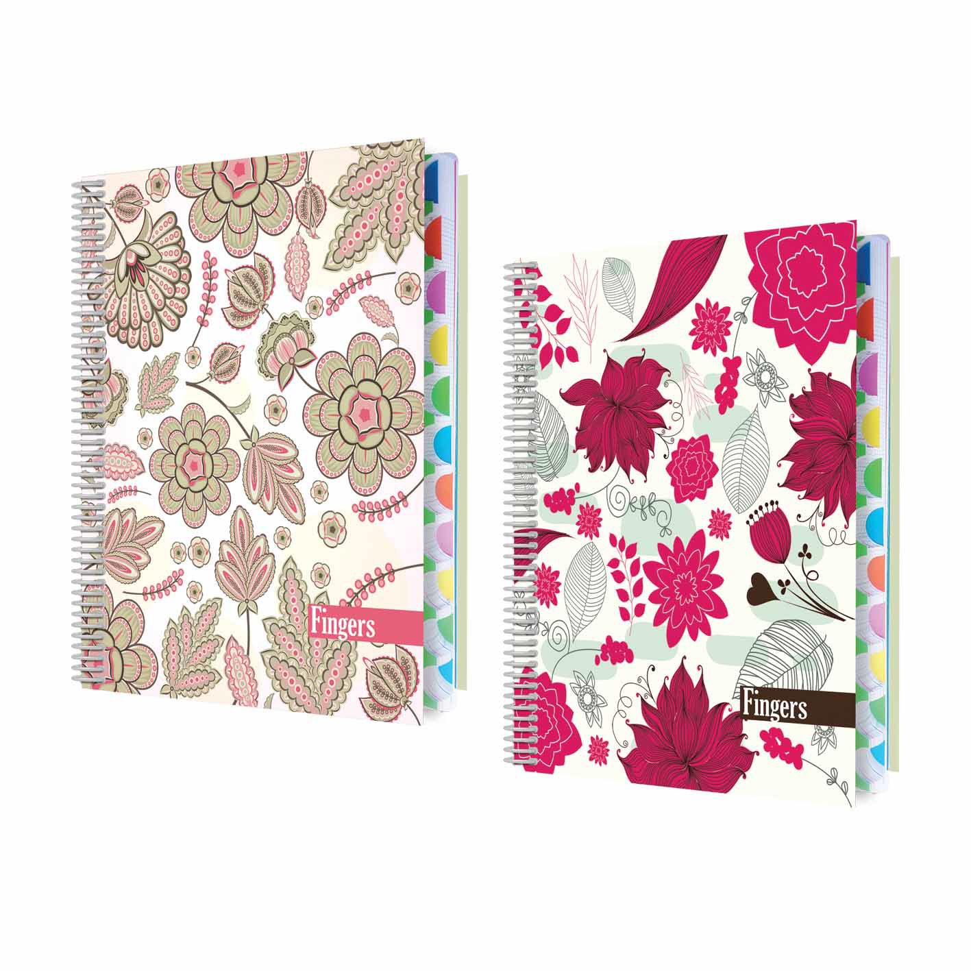 FINGERS 12Sub HC Spiral 60g Sey 288sh L/O A4