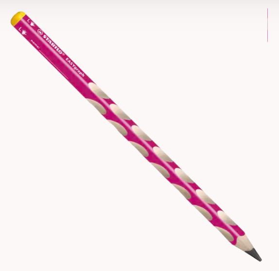 321/01-HB-6 EASYgraph  HB pink left set of 6pcs