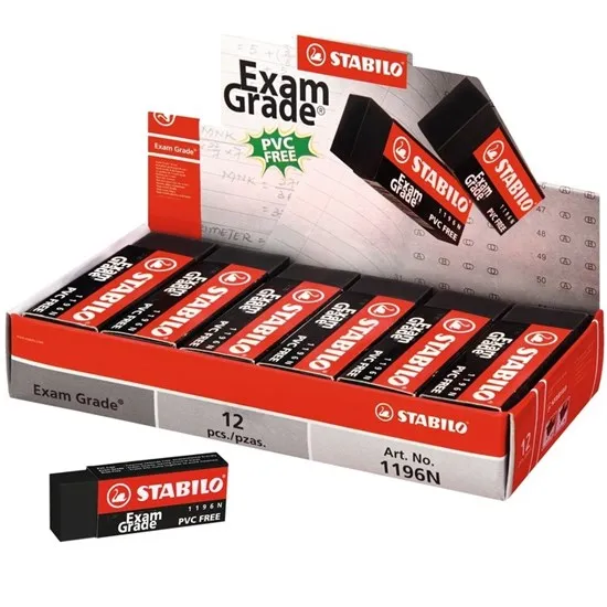 Exam Grade PVC-Free Black Eraser Thumbnail