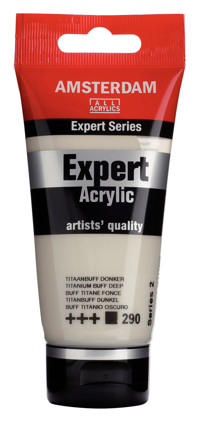 Amsterdam Expert Series Acrylic Tube 75 ml B Titanium Buff Deep