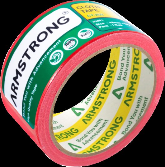 Cloth Tape 70 Mesh 230Mic. 48mmx25Y Red Thumbnail