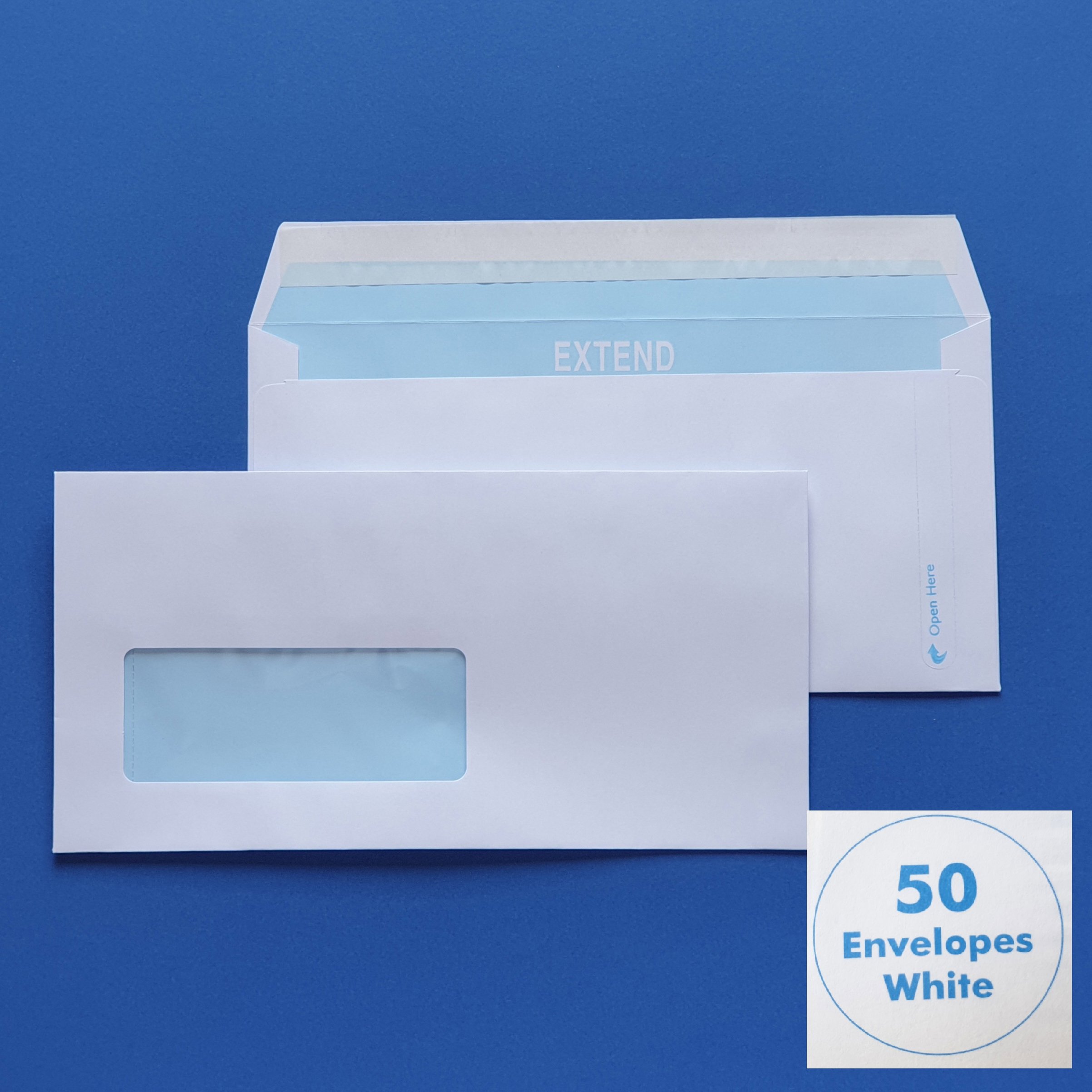EXTEND Envelope 110g 110x220mm White P/S