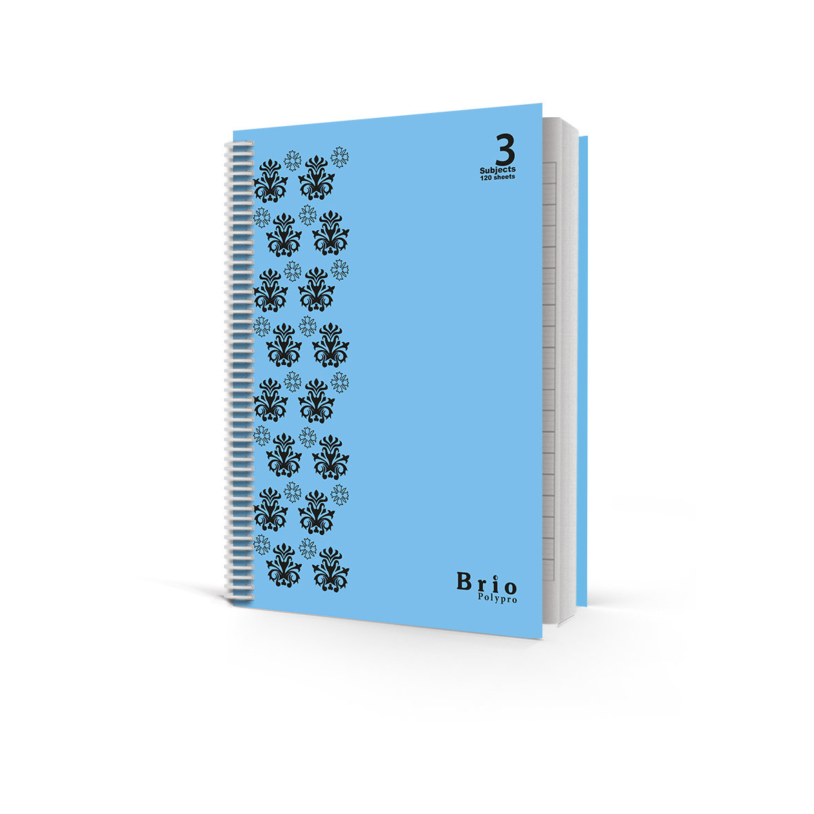 BRIO 3Sub PP Spiral 60g Lin 120sh L/O 21X27.5