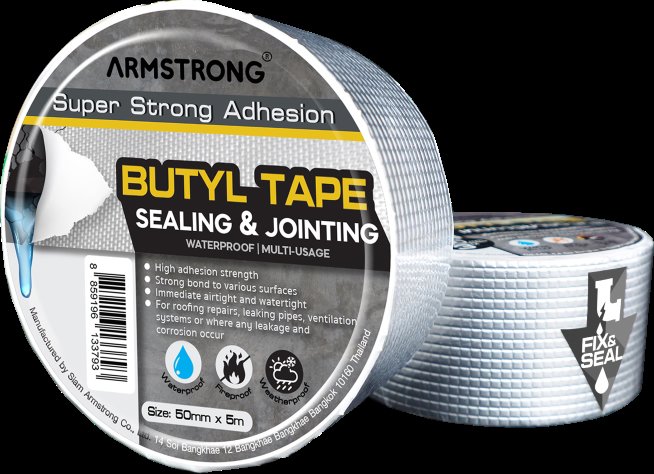 Butyl Water Proof Tape 3 core 5cm x 5m