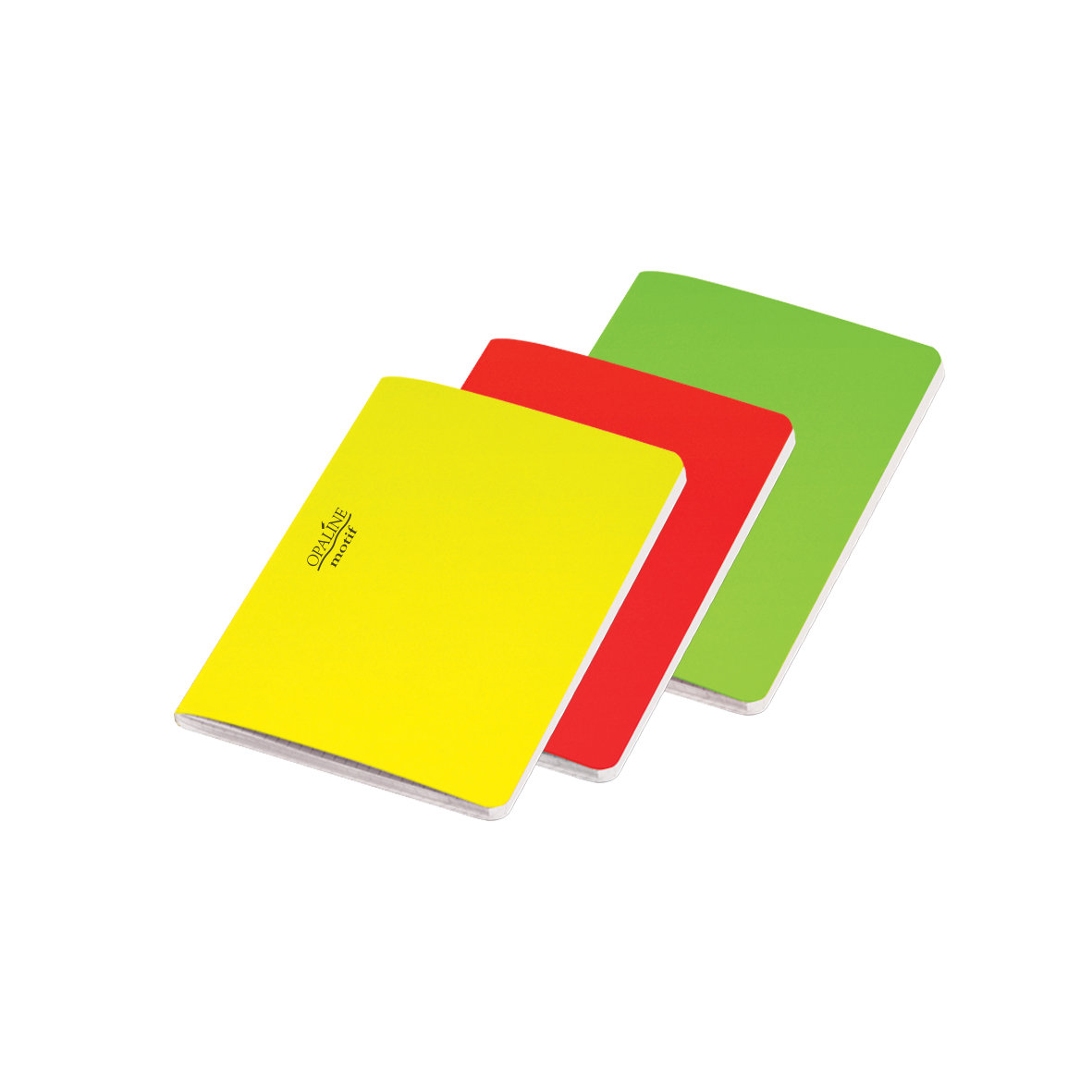 OPALINE MOTIF Exercise Book Seyes, 72 Sheets, A5, Left/Right Opening, Assorted