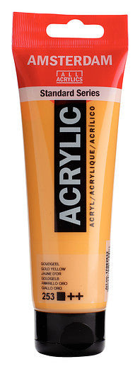 Amsterdam Standard Series Acrylic Tube 120 ml Gold Yellow