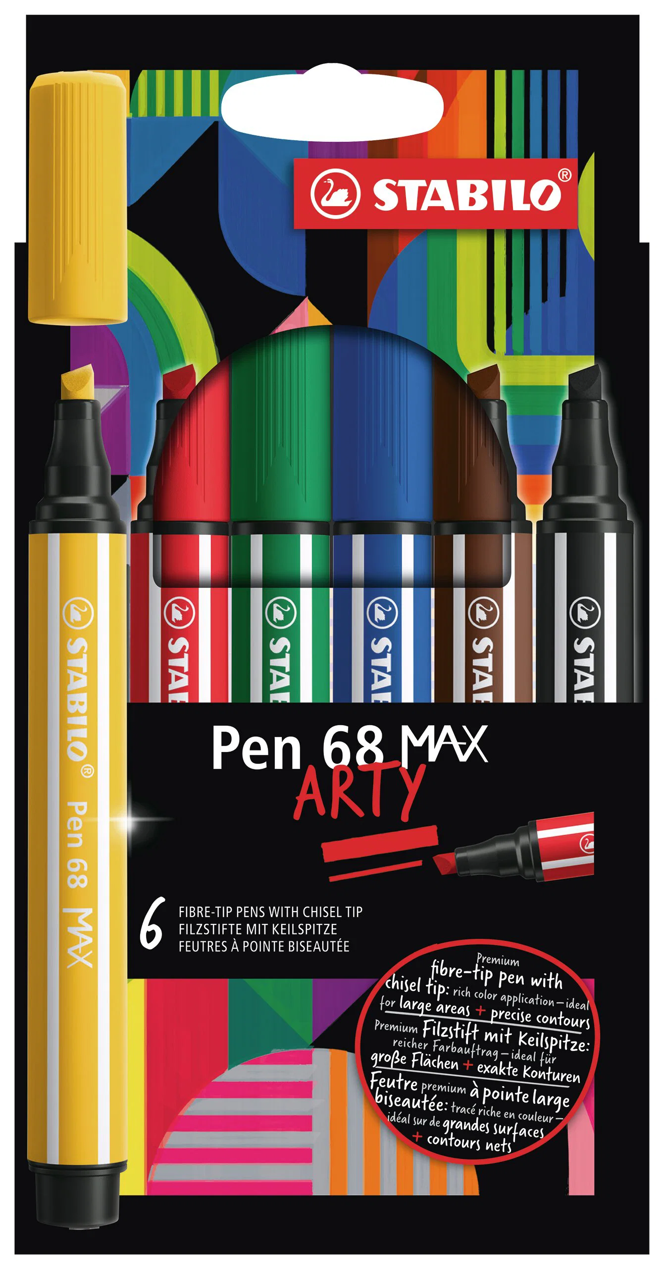 ARTY Max Pen 68 Wallet 6 Pieces Thumbnail