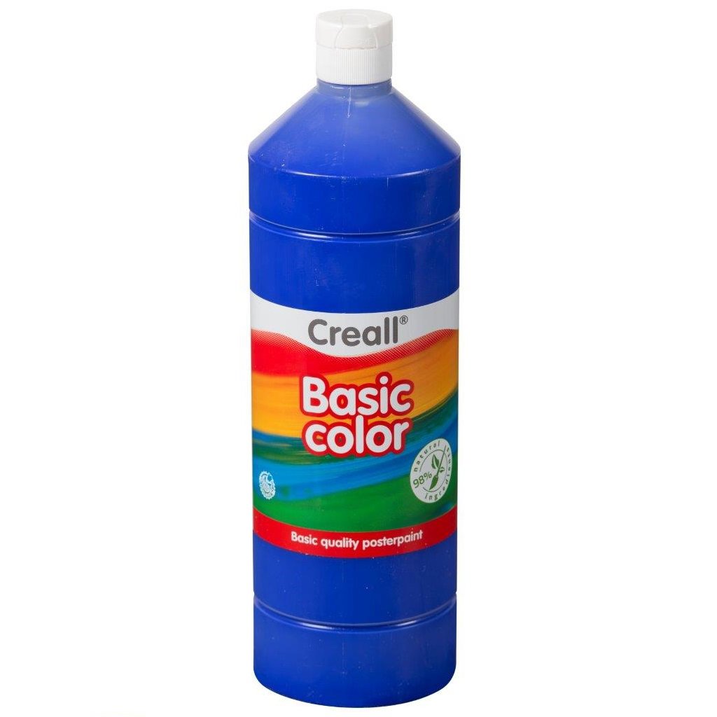 CREALL Gouache Basic 1000ml 12 Royal Blue
