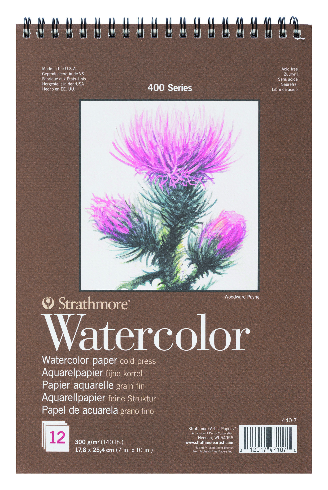 400 WTC PAD 17,8X25,4 12/300G#