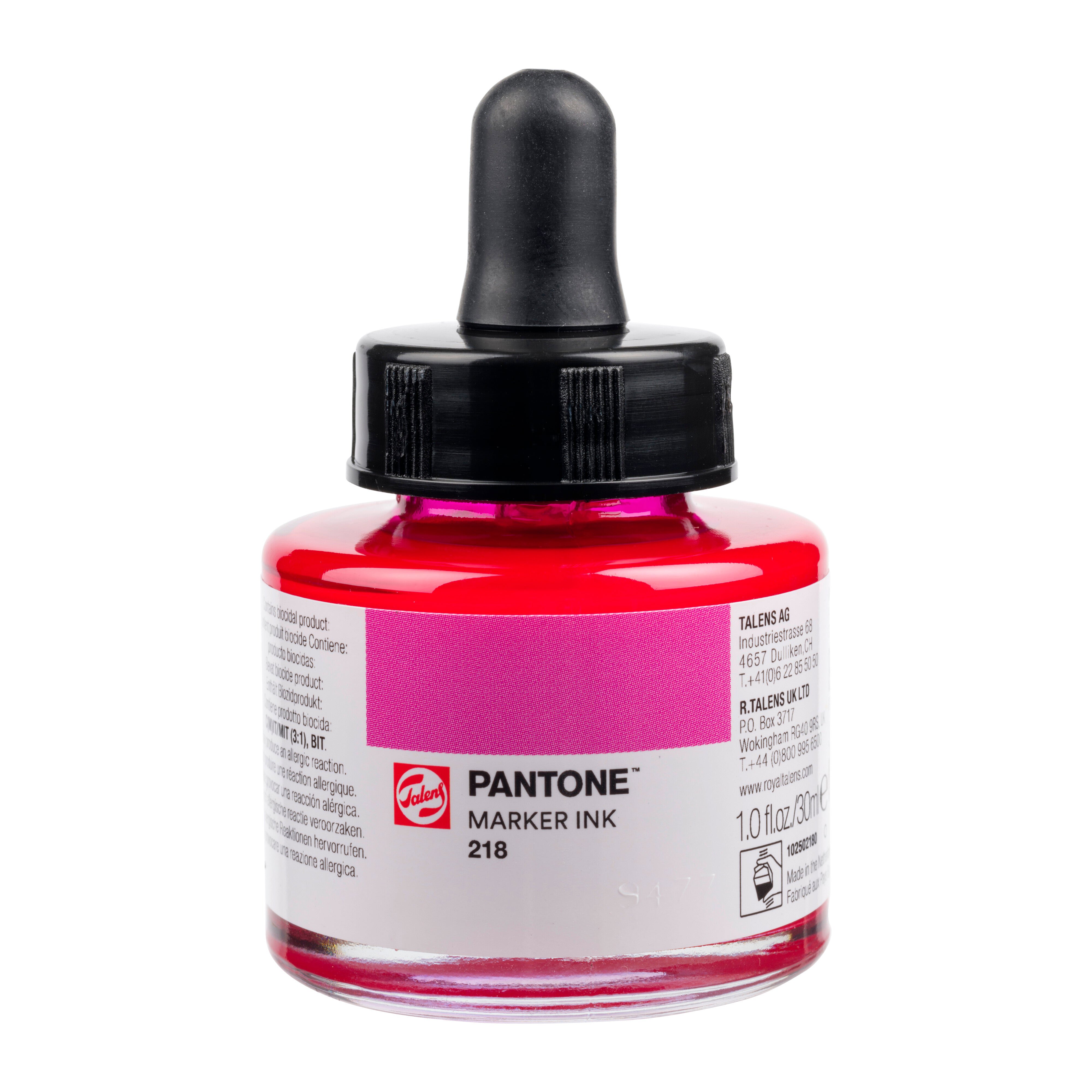 Talens Pantone Marker Ink 30ml Orchid Pink