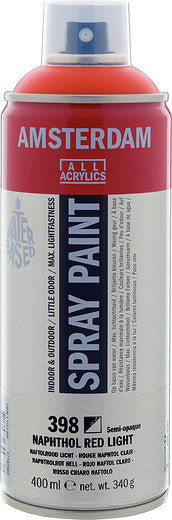 Amsterdam Spray Paint 400 ml Naphthol Red Light