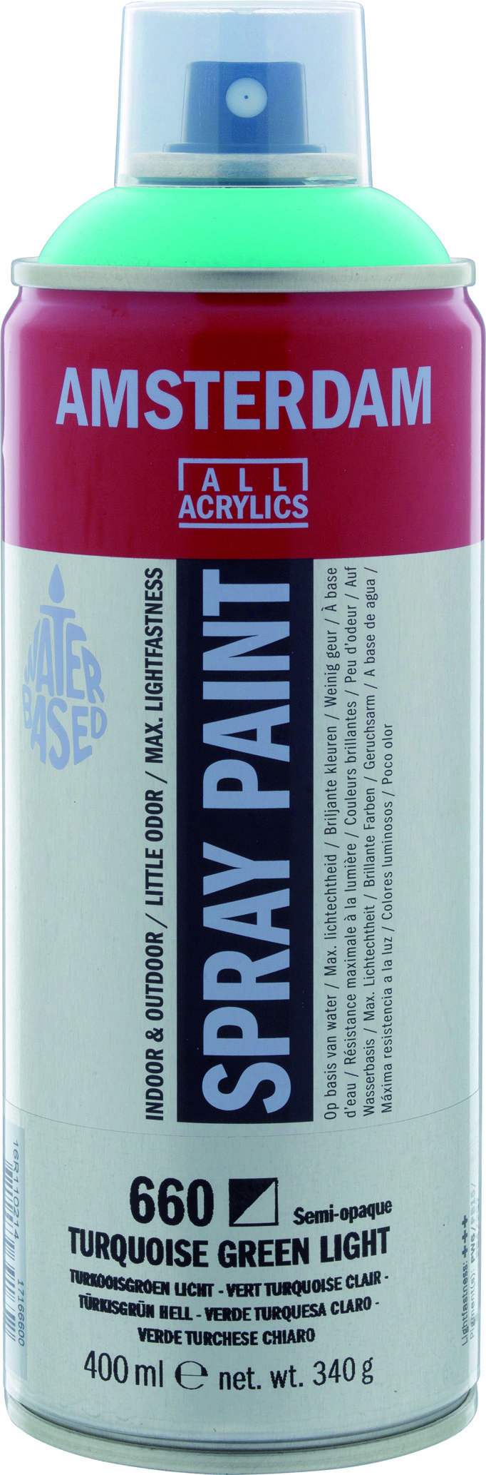 AAC SPRAY 400ML TURQUOISE LT