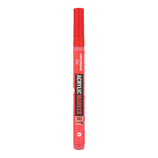Amsterdam Acrylic Marker 2 mm Pyrrole Red