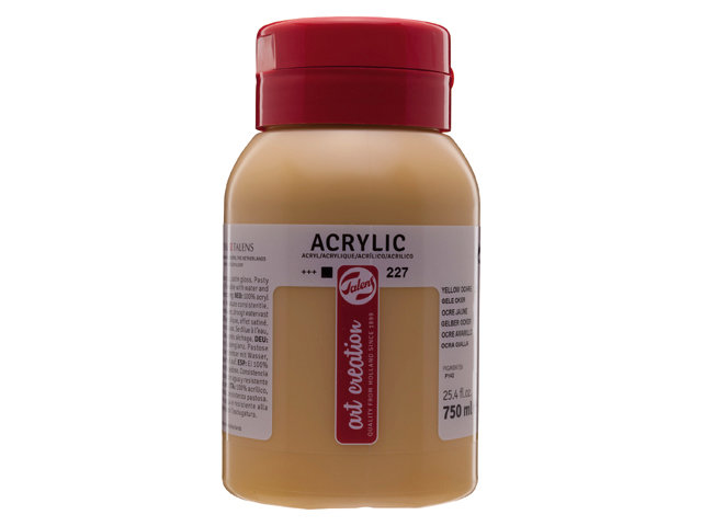 TAC ACRYL 750ML YELLOW OCHRE