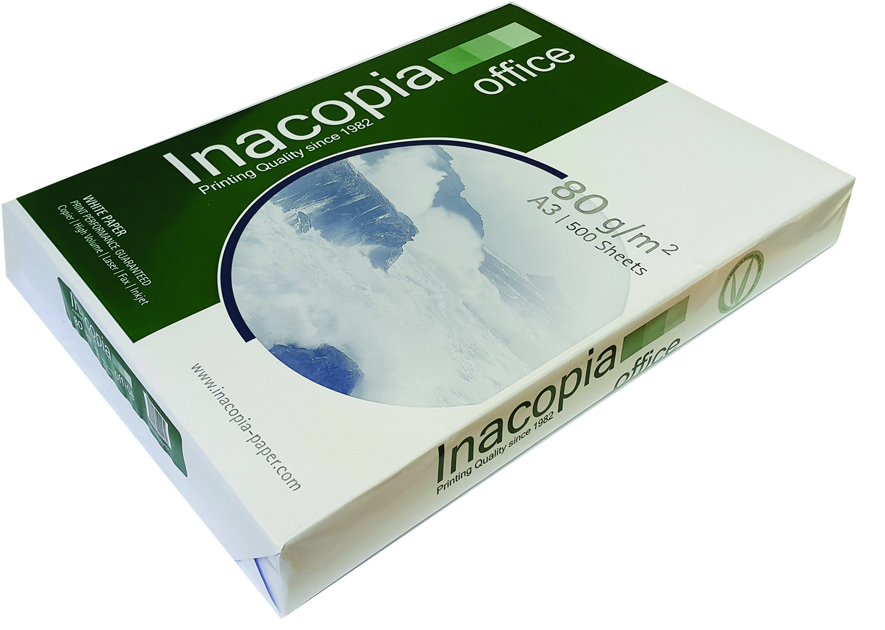 INACOPIA OFFICE Ream Paper 80g A3 - White