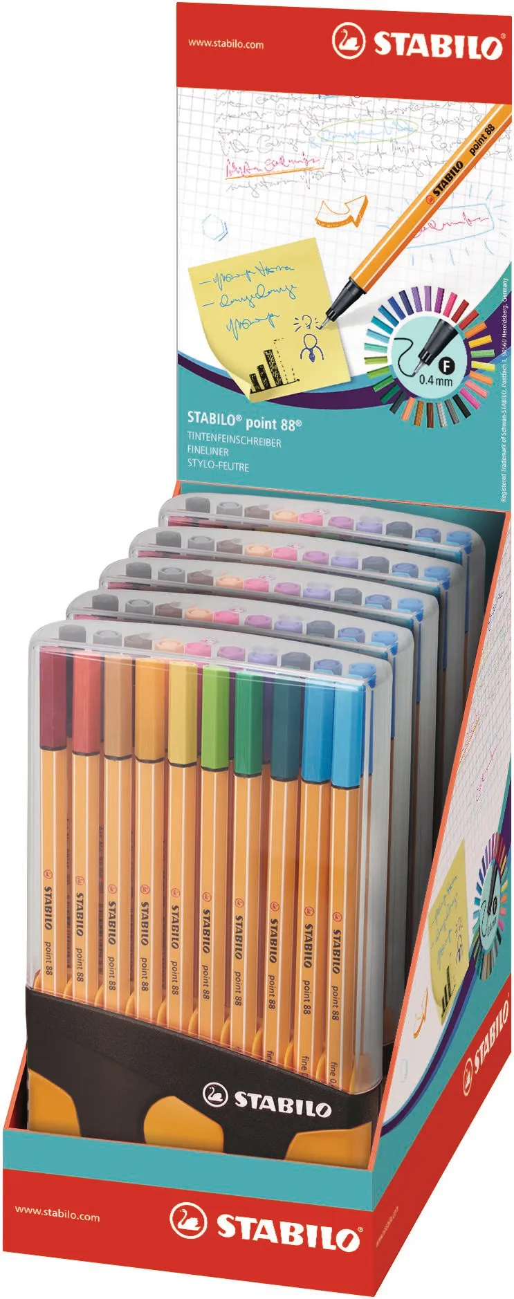 Stabilo point88 color Parade 20 Pieces Thumbnail