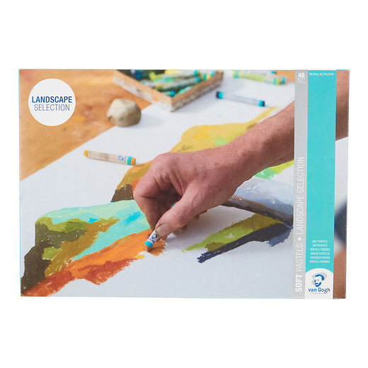 Van Gogh Soft pastel landscape selection set | 48 colours Multicolour
