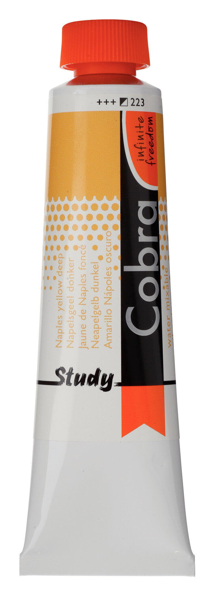 Cobra Study Oil Colour Tube 40 ml Naples Yellow Deep