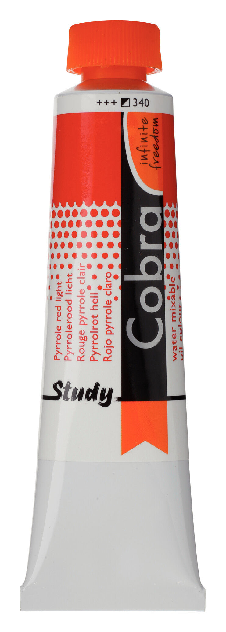 Cobra Study Oil Colour Tube 40 ml Pyrrole Red Light