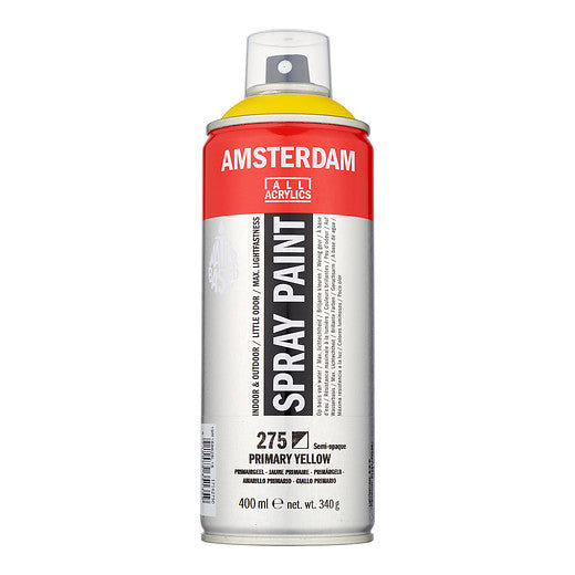 Amsterdam Spray Paint 400 ml Primary Yellow