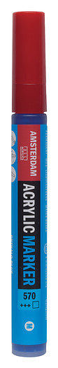 Amsterdam Acrylic Marker 4 mm Phthalo Blue