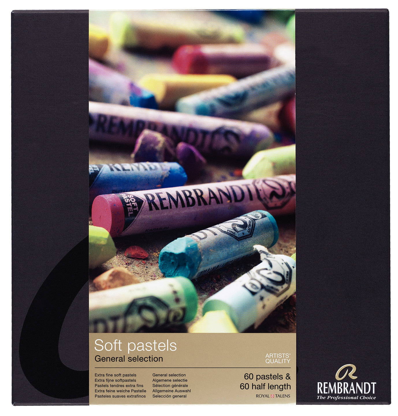 Rembrandt Soft pastel set General Selection Master | 60 whole pastels + 60 half pastels 60 whole + 60 half pastels
