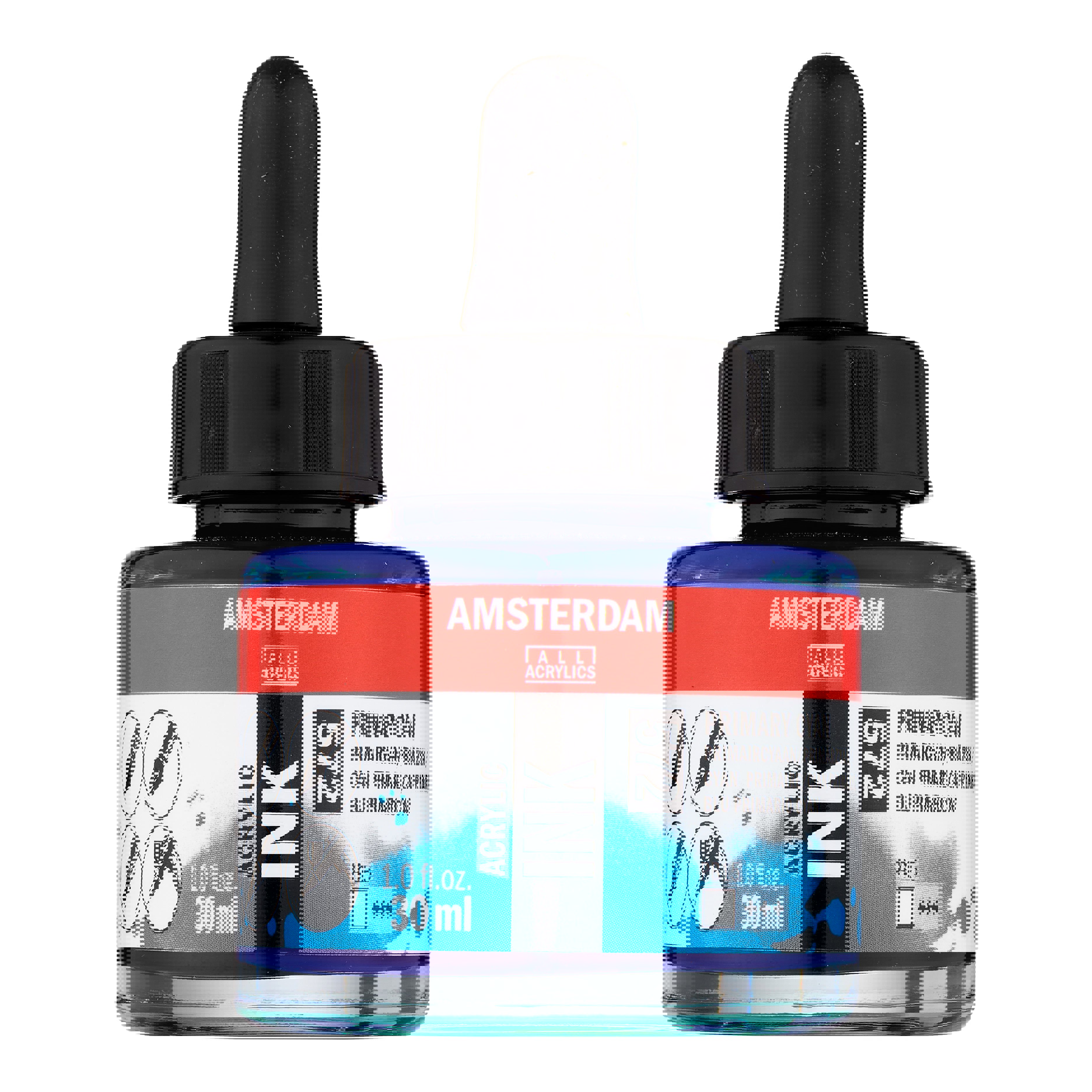 Amsterdam Acrylic Ink Bottle 30 ml B Primary Cyan