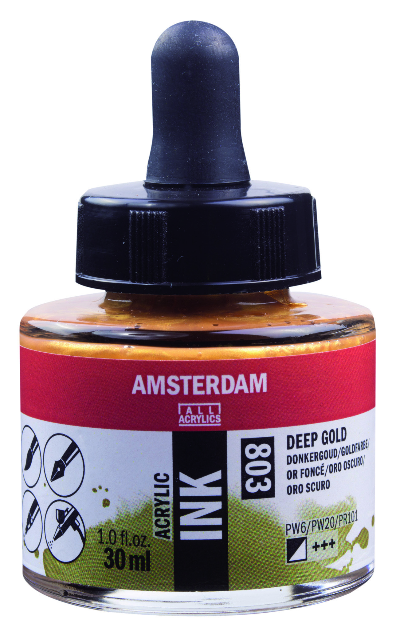 AAC INK 30ML DEEP GOLD