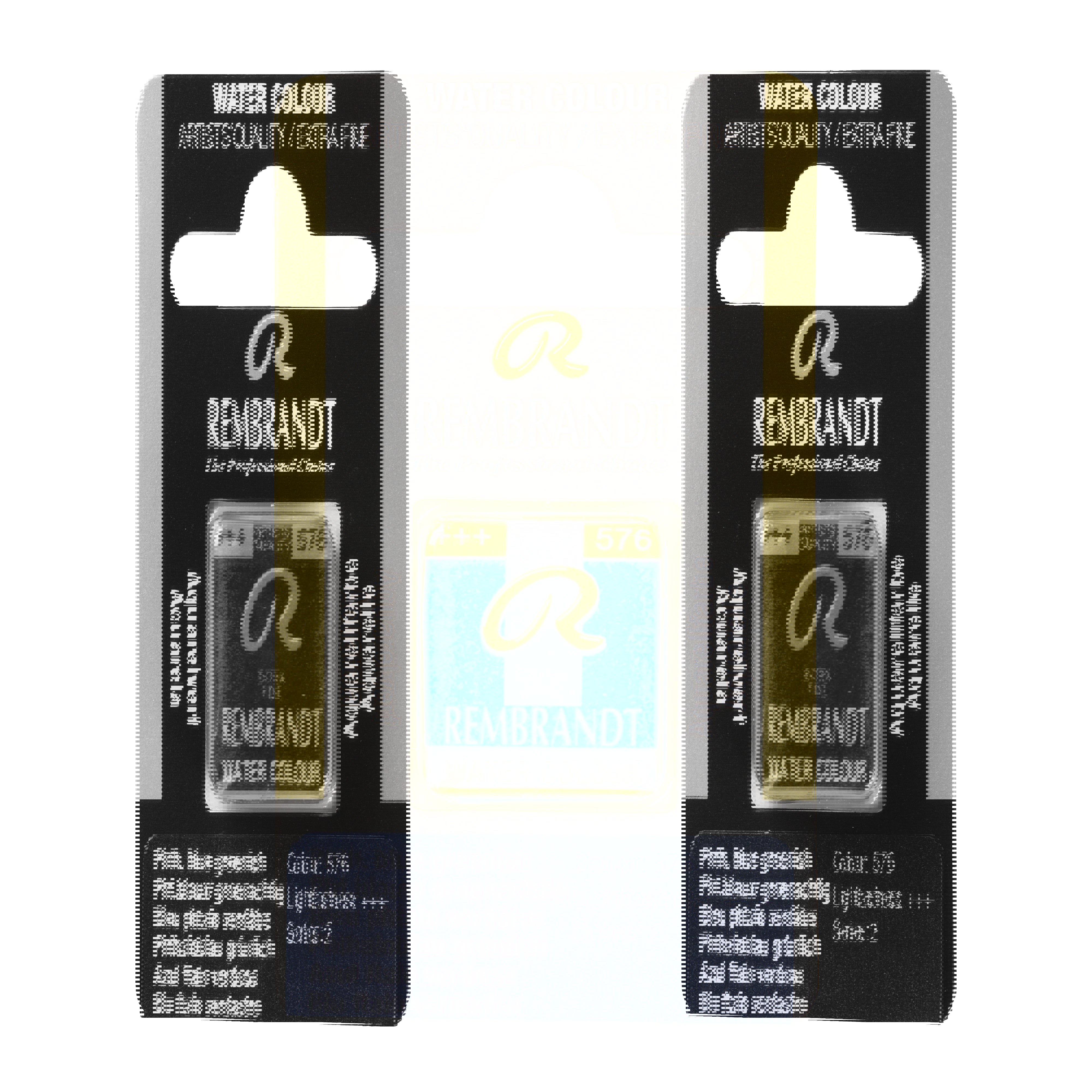 Rembrandt Watercolour Pan B Phthalo Blue Greenish 1 piece