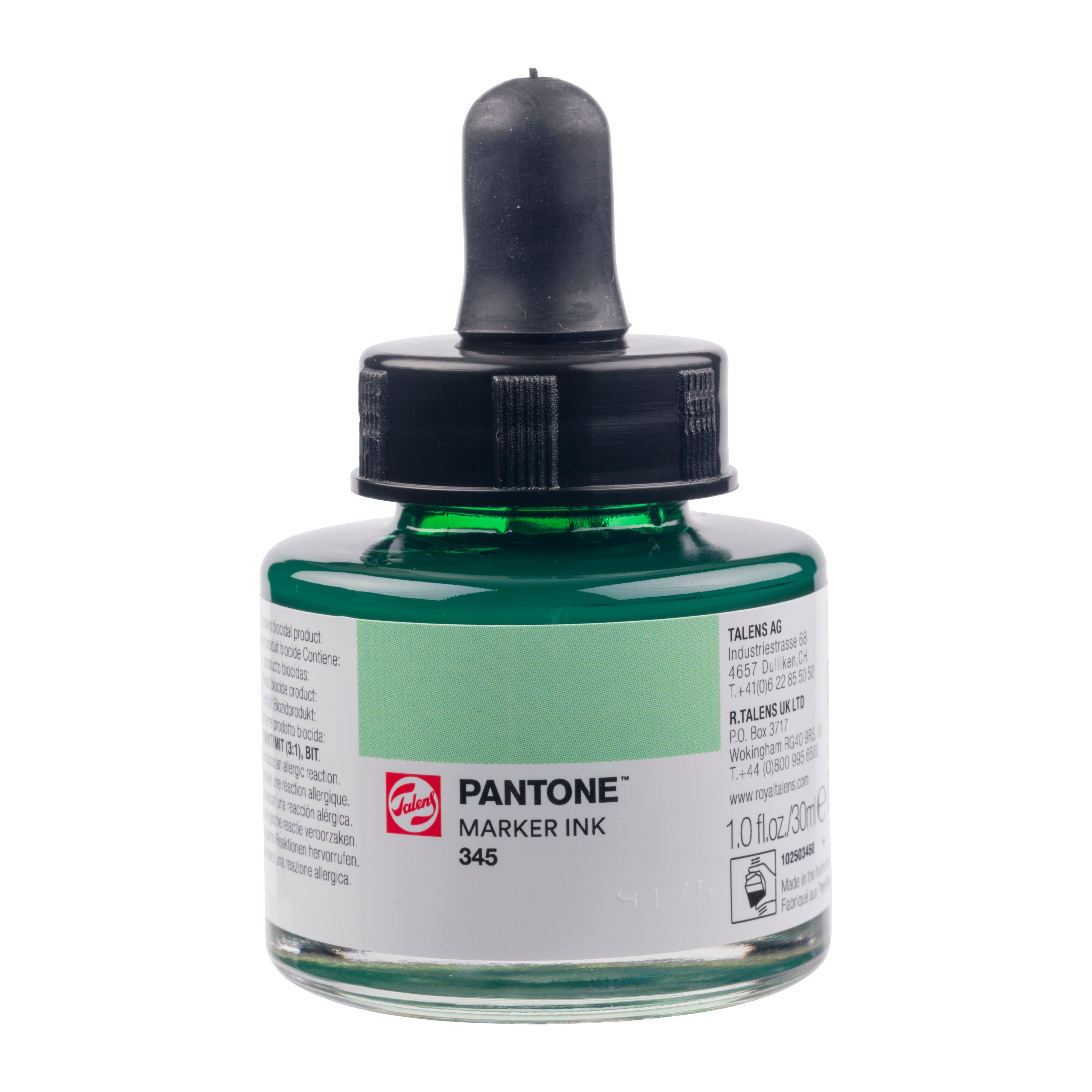 Talens Pantone Marker Ink 30ml Mint Green