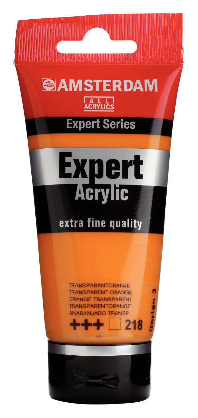 Amsterdam Expert Series Acrylic Tube 75 ml Transparent Orange